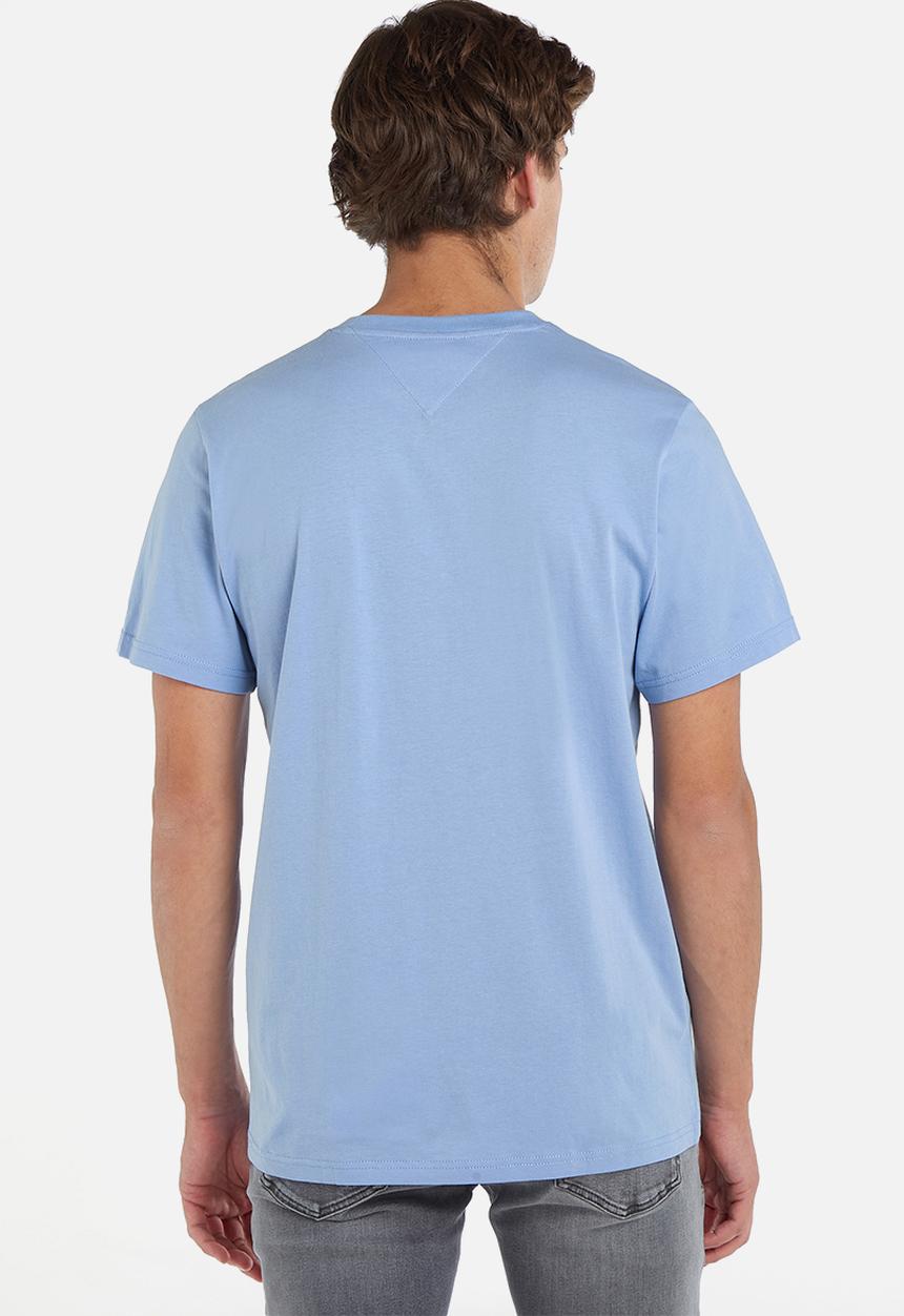 Tommy Hilfiger - Tjm reg curved letterman tee - blue