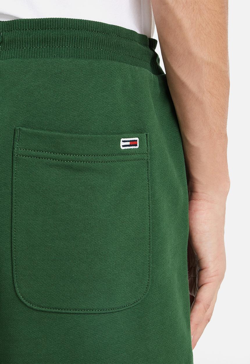 Tommy Hilfiger - Logo Drawstring Terry Shorts - green