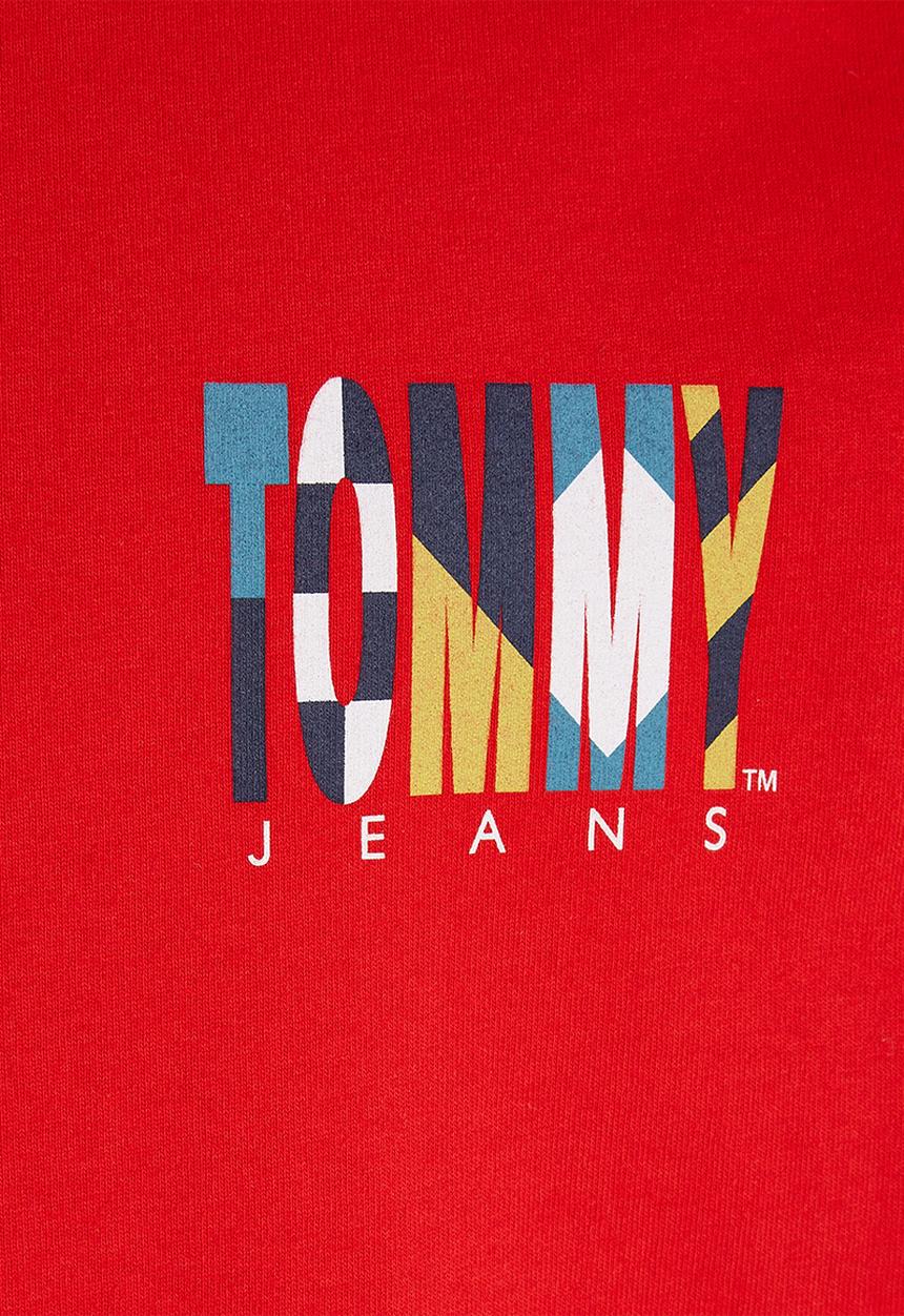 Tommy Hilfiger - Tjm classic tj archive tee - red