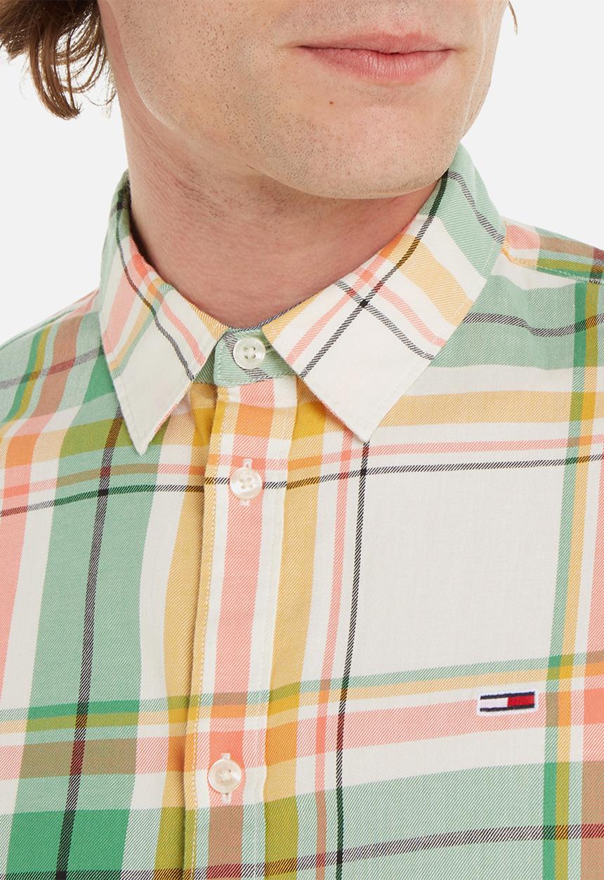 Tommy Hilfiger - Tjm clsc essential check print - green
