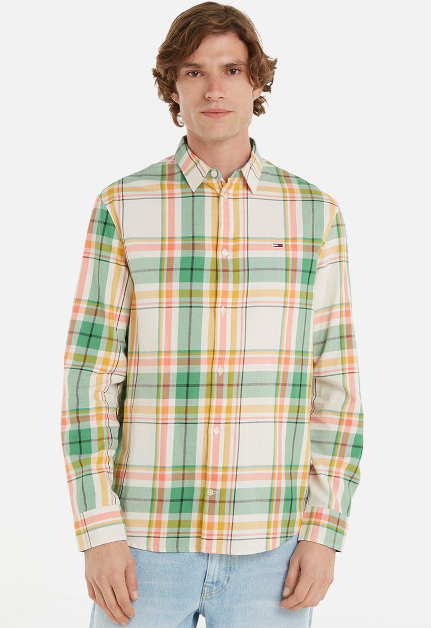 Tommy Hilfiger - Tjm clsc essential check print - green