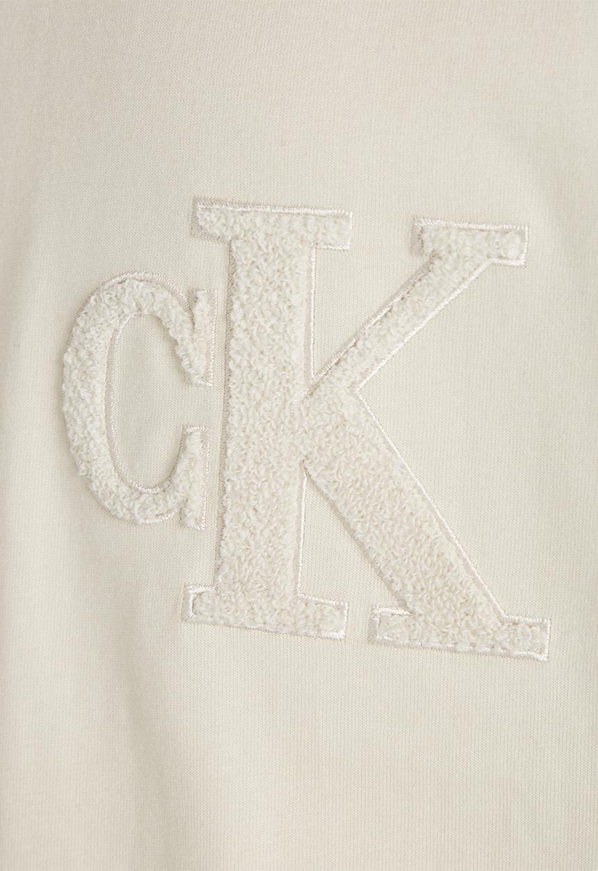 Calvin Klein - Blocking tee - eggshell