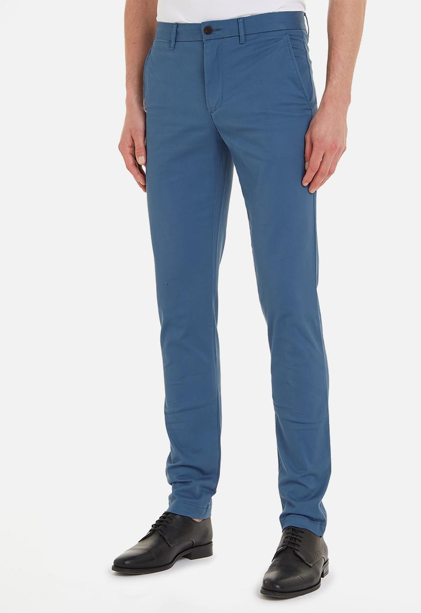 Tommy Hilfiger - Bleecker chino 1985 pima cotton - blue coast
