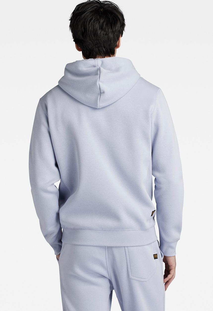 G-STAR - Premium core hdd zip sw l\s Pacior sweat r - icelandic blue
