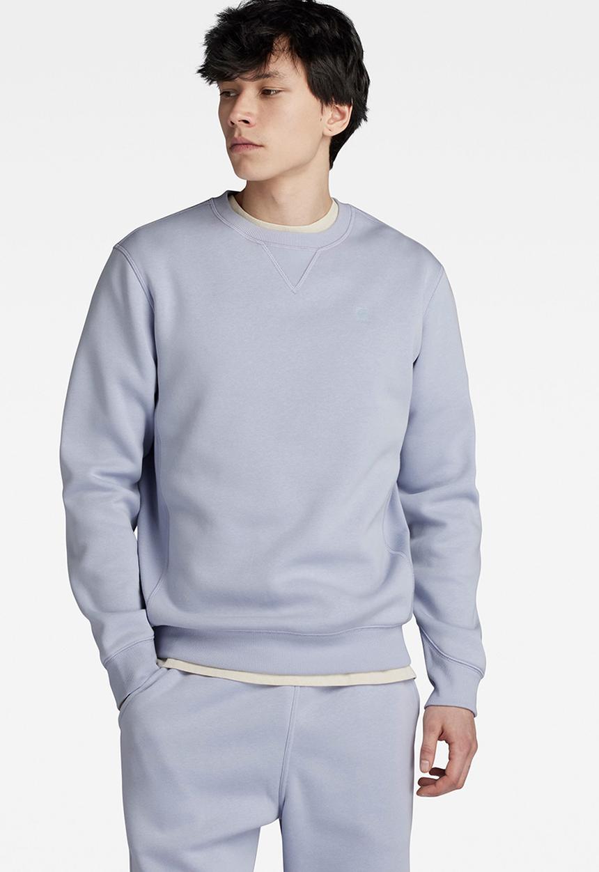 G-STAR - Premium core r sw l\s Pacior sweat r - icelandic blue