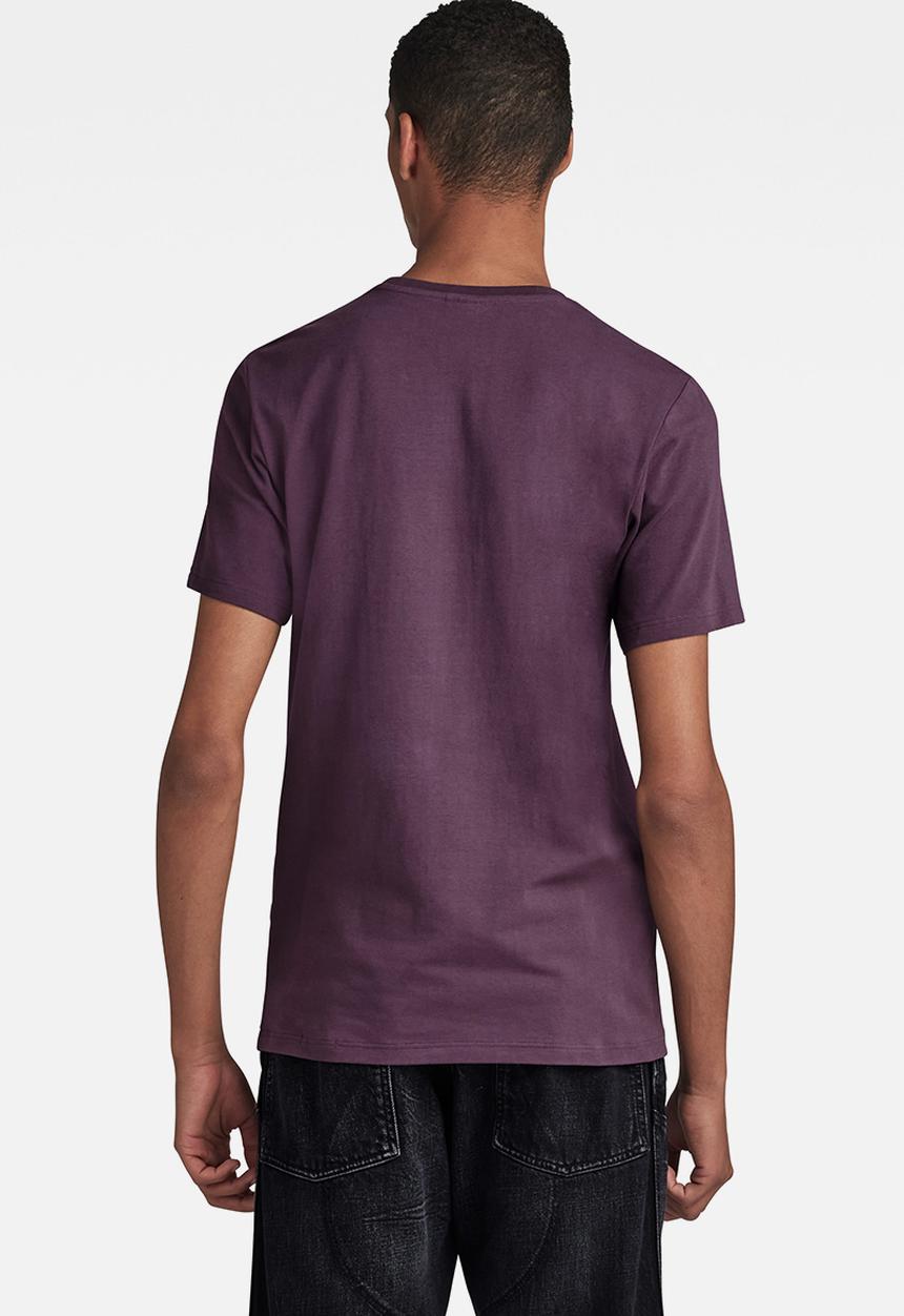 G-STAR - Slim base r t s\s Compact stretch jersey o - lt maze
