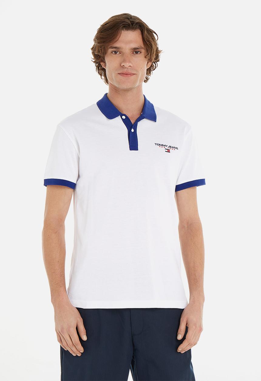 Tommy Hilfiger - Tjm classic contrast tj NY polo - white