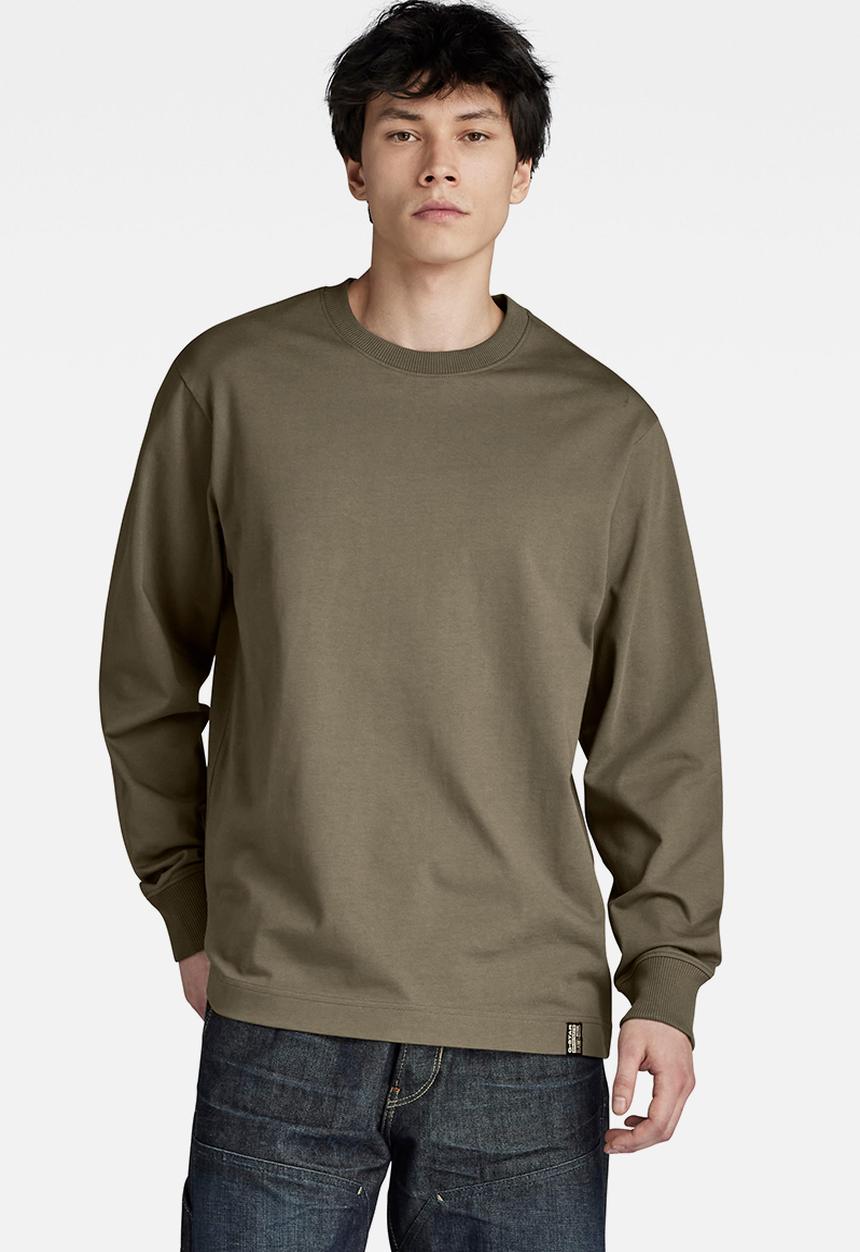 G-STAR - Essential loose r t l\s Signe jersey o - turf