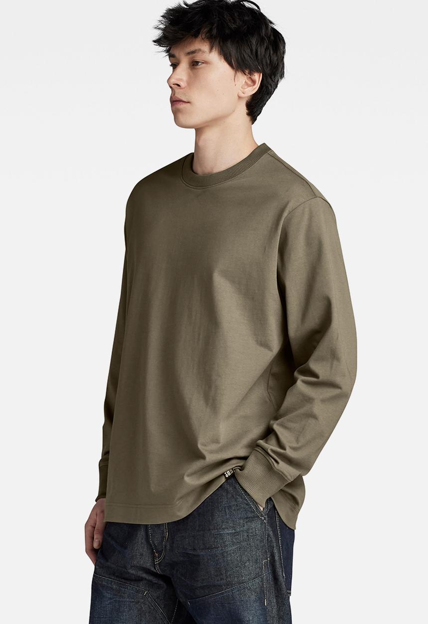 G-STAR - Essential loose r t l\s Signe jersey o - turf