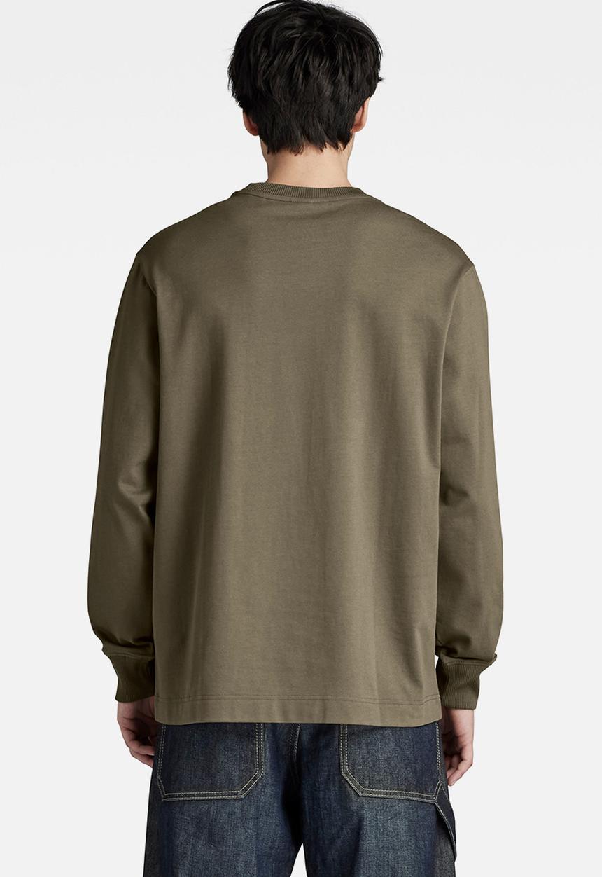 G-STAR - Essential loose r t l\s Signe jersey o - turf