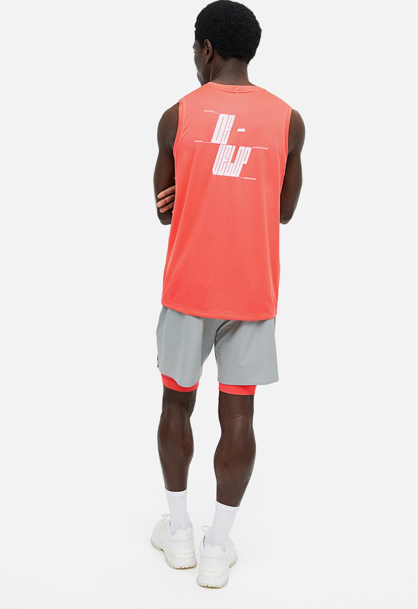H&M - Drymove™ running vest top - coral develop