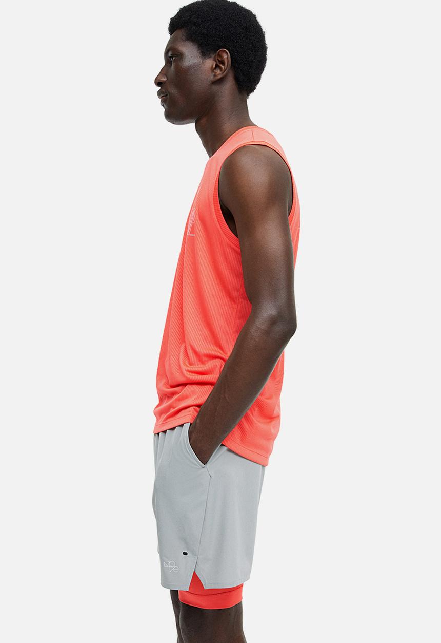 H&M - Drymove™ running vest top - coral develop
