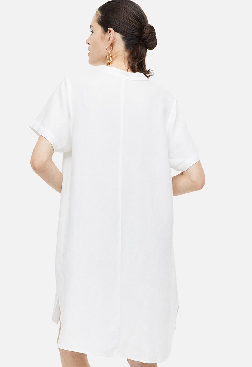 H&M - V-neck tunic - white
