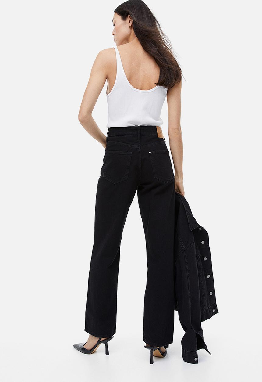 H&M - Ribbed vest top - white