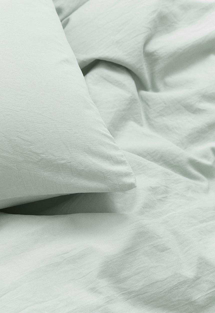 H&M - Single duvet cover set - light green