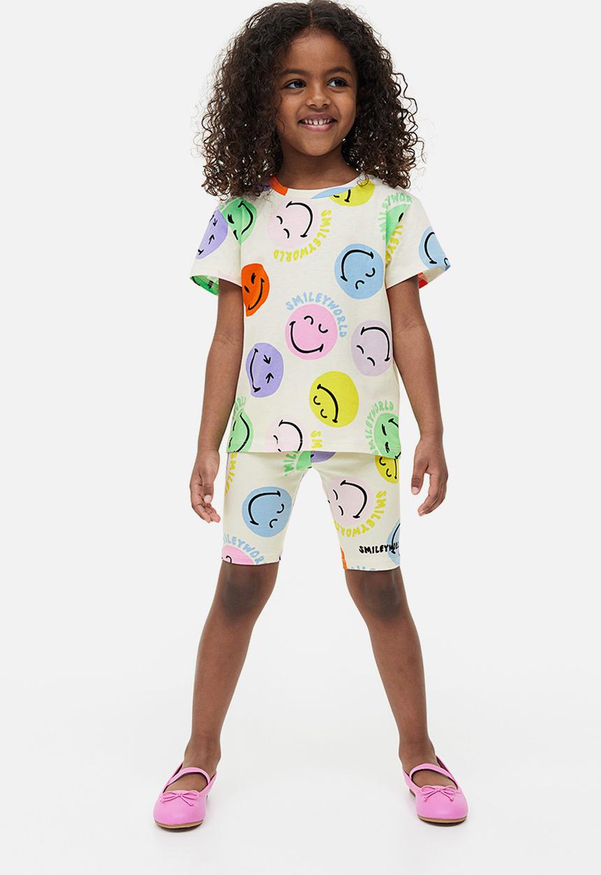 H&M - Printed T-shirt - white smileyworld®