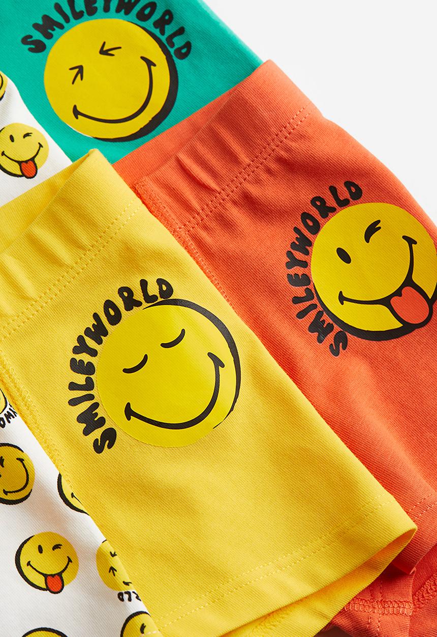 H&M - 5-Pack boxer shorts - yellow smileyworld®