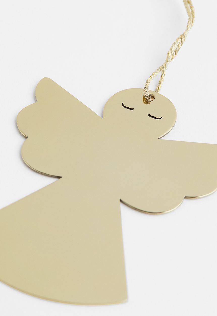 H&M - Metal christmas decoration - gold-coloured