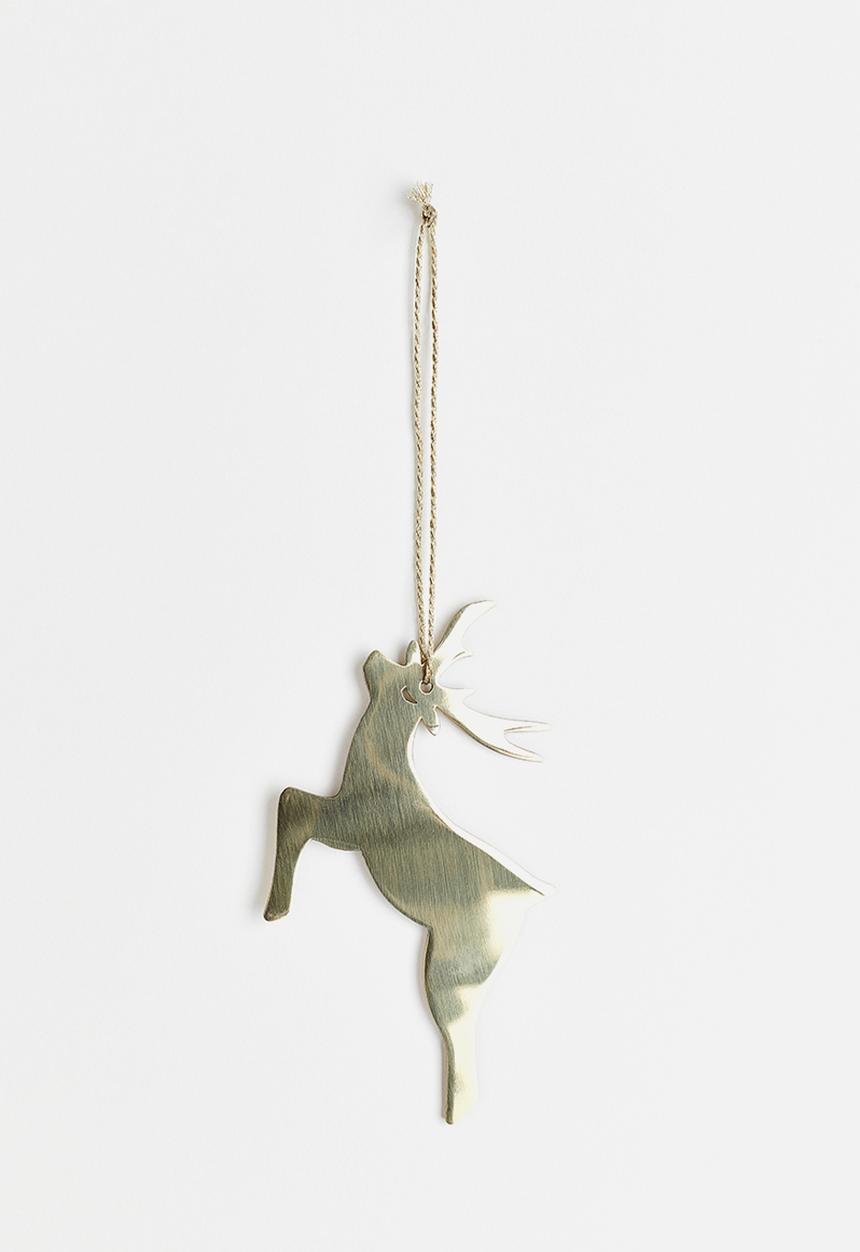 H&M - Metal christmas decoration - gold-coloured