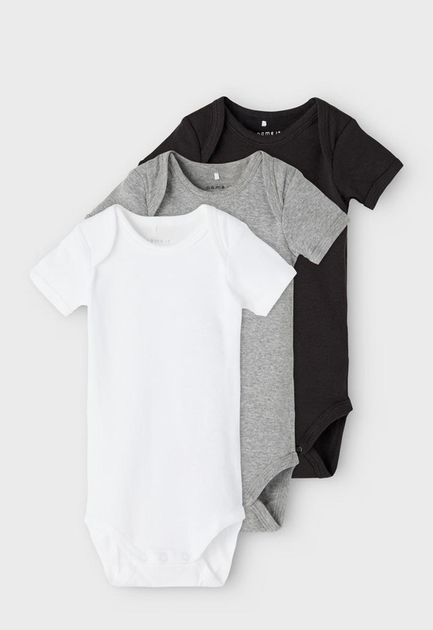 Name It - Nbnbody 3 pack short sleeve 2 - multi