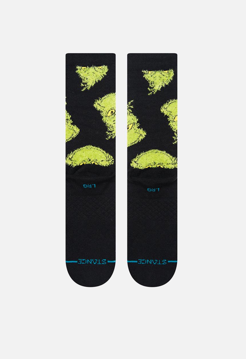 Stance Socks - Mean one crew - black