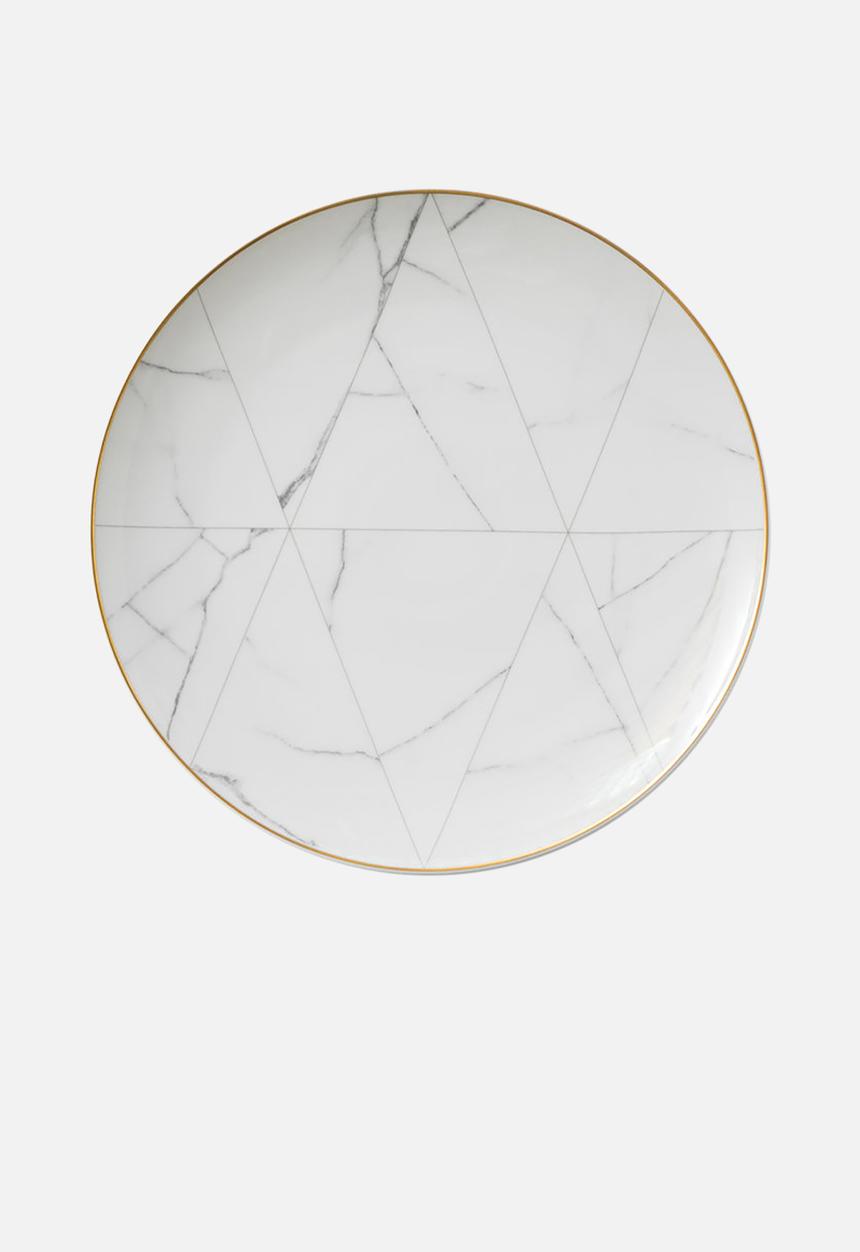 Nicolson Russell - Vatican Dinner Plate Set of 4 - White