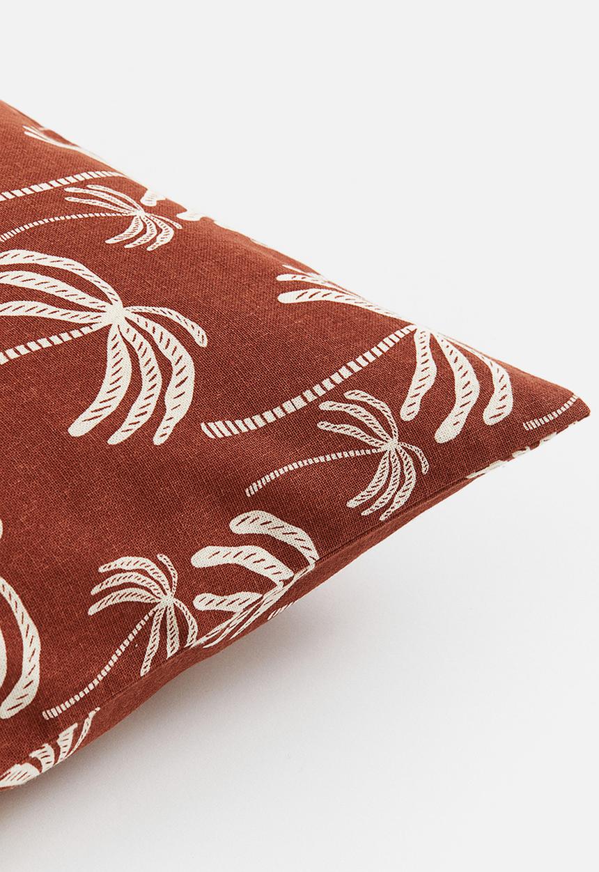 H&M - Patterned cushion cover - brown