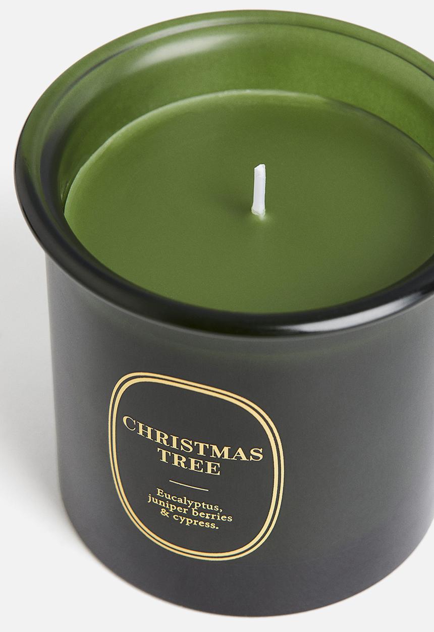 H&M - Small scented candle - green