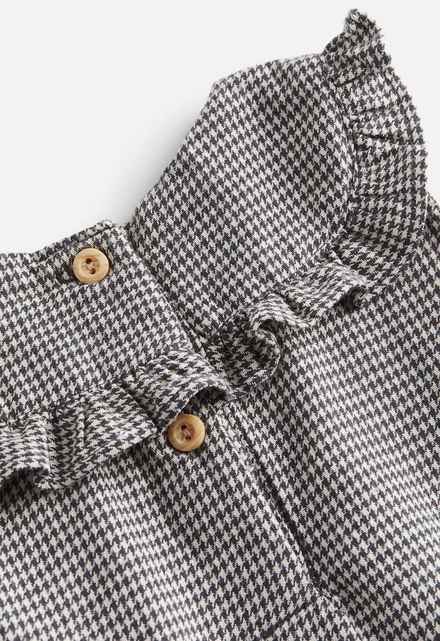 H&M - Collared twill dress - grey