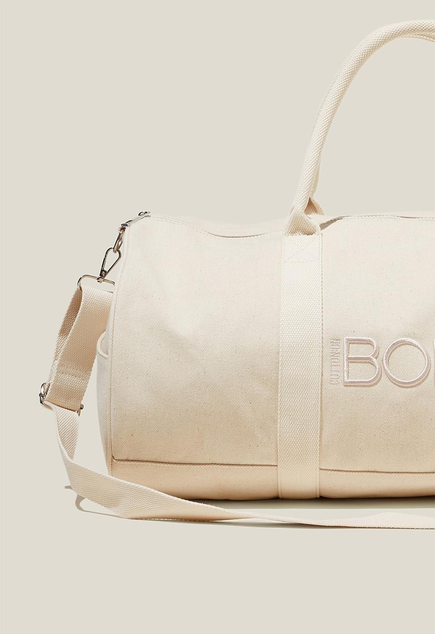 Typo - Body weekender bag - natural