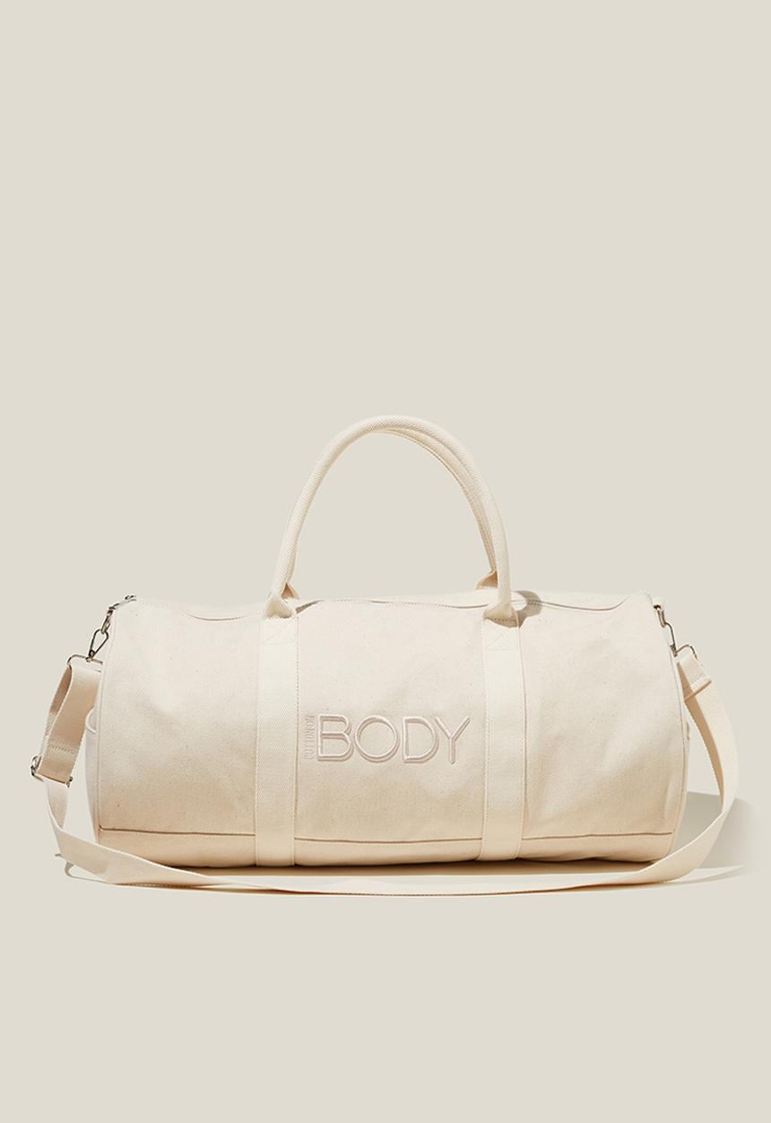 Typo - Body weekender bag - natural