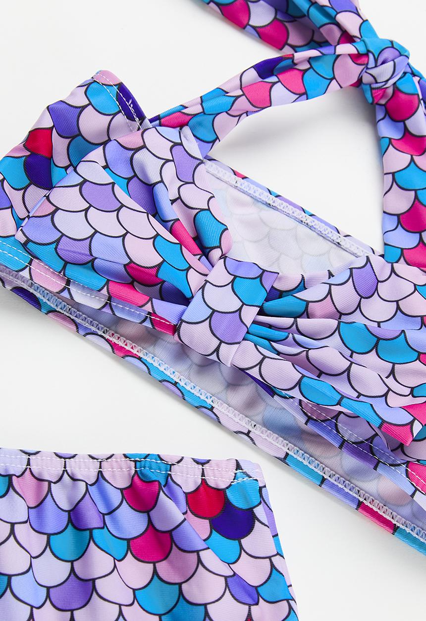 Pop Candy - Printed bikini set - purple