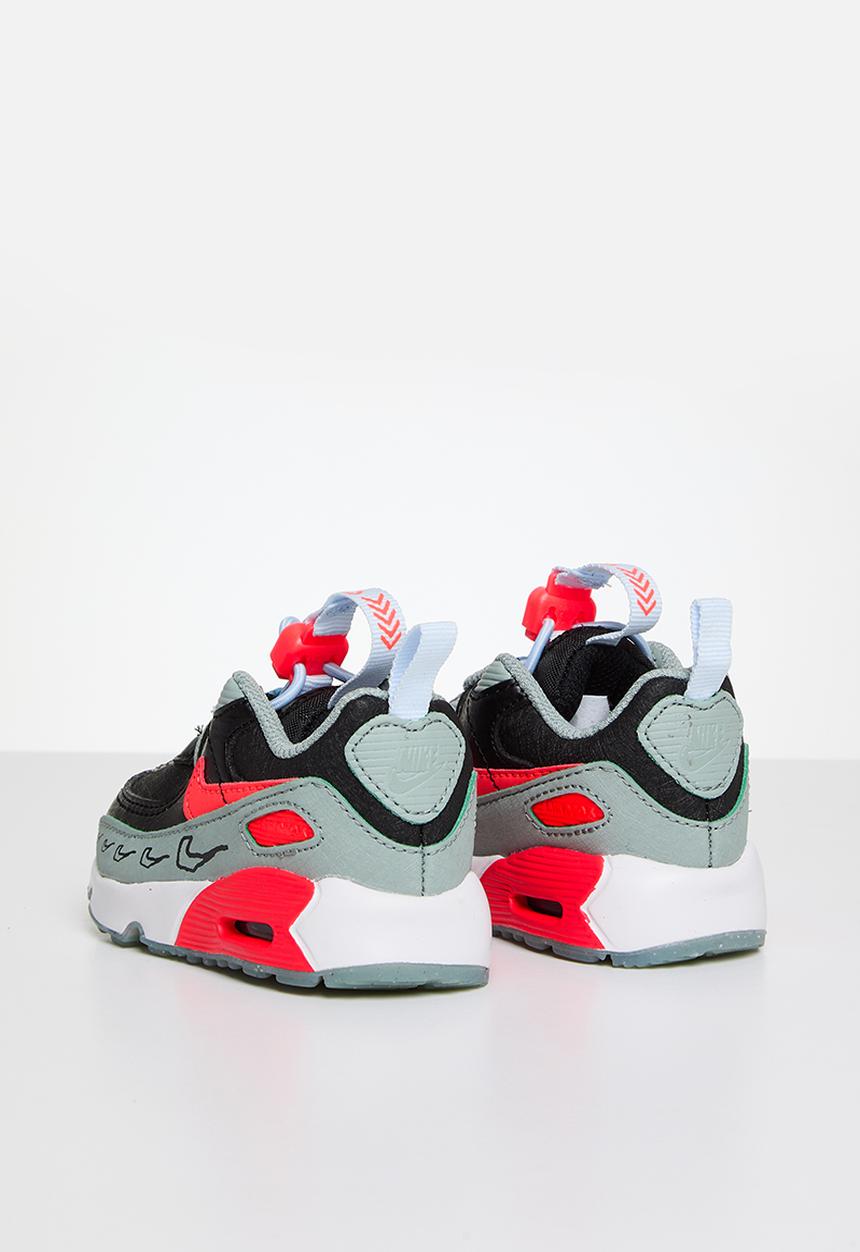 Nike - Nike Air Max 90 Toggle Se - Black/Bright Crimson-Mica Green