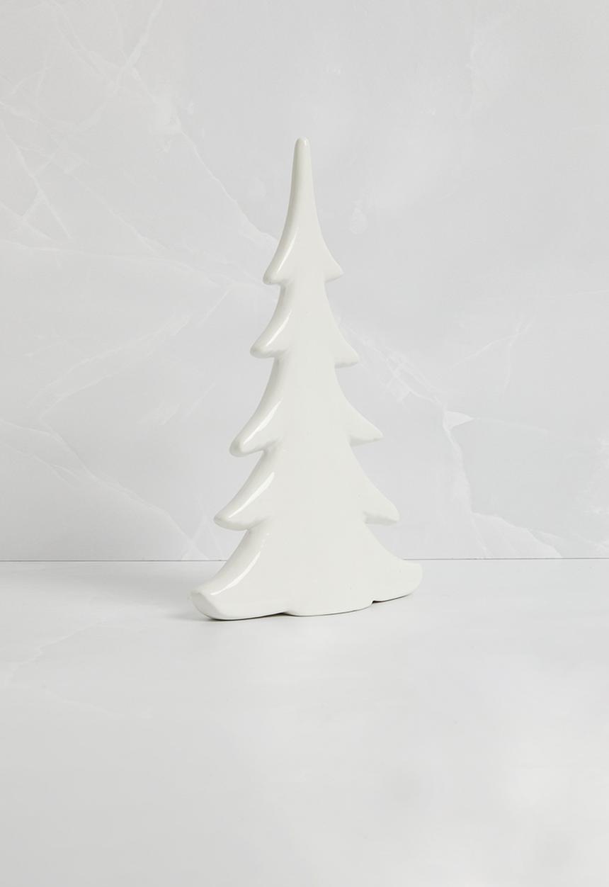 H&S - Modern pine tree - white