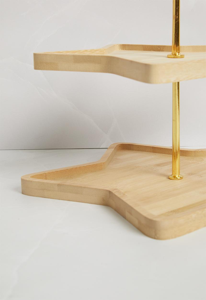 Excellent Houseware - Twinkle food stand - natural