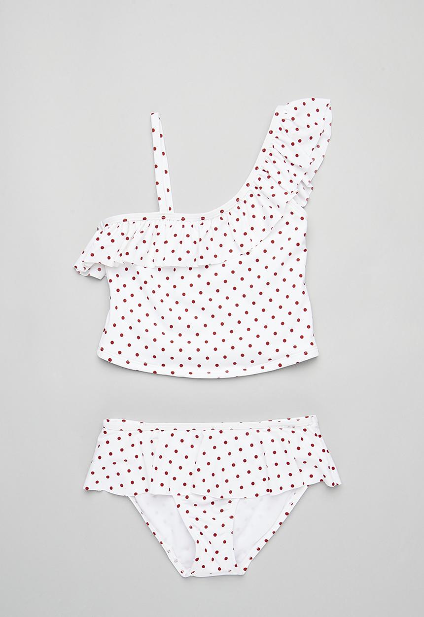 Pop Candy - Polka dot bikini set - red & white 