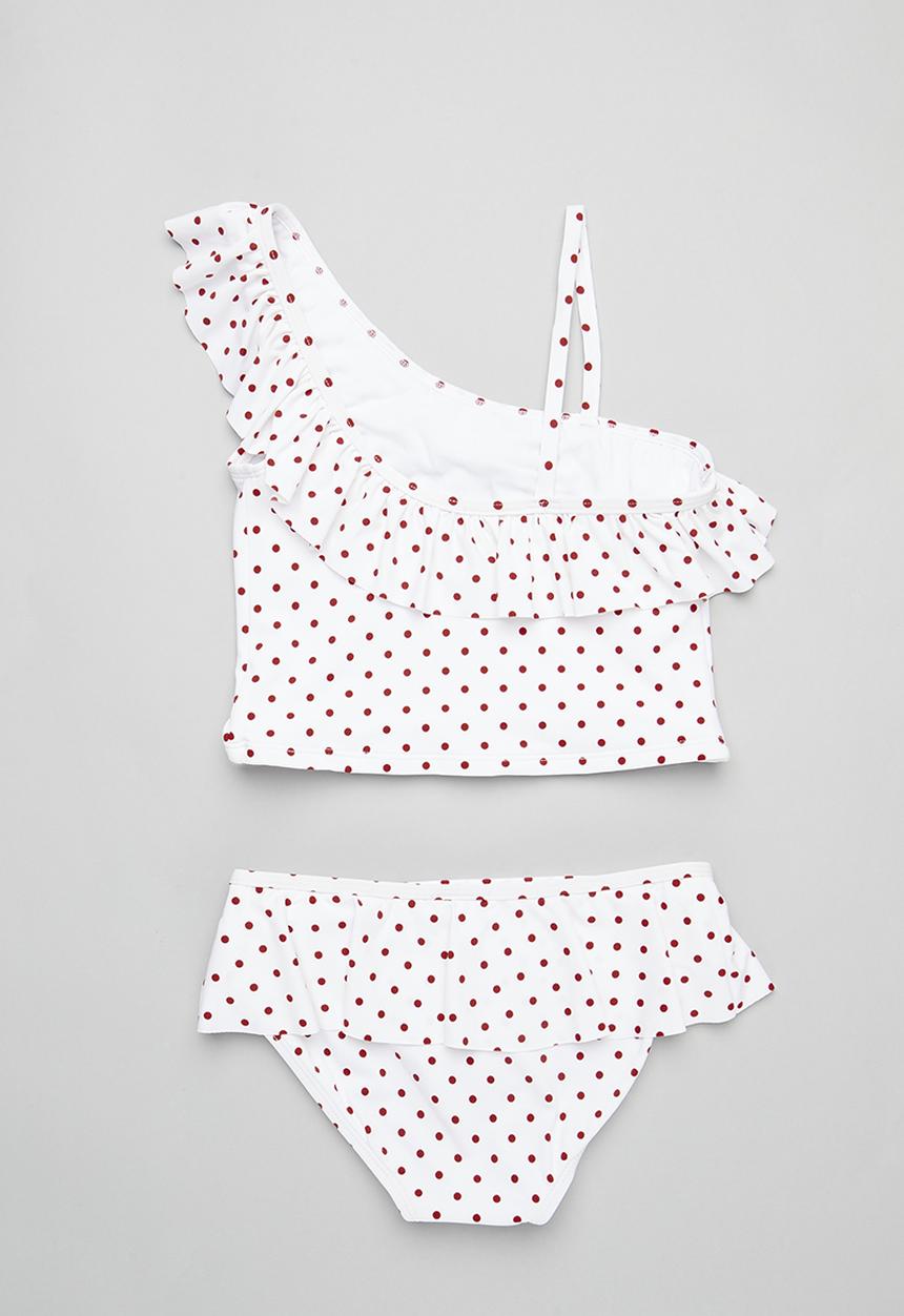 Pop Candy - Polka dot bikini set - red & white 