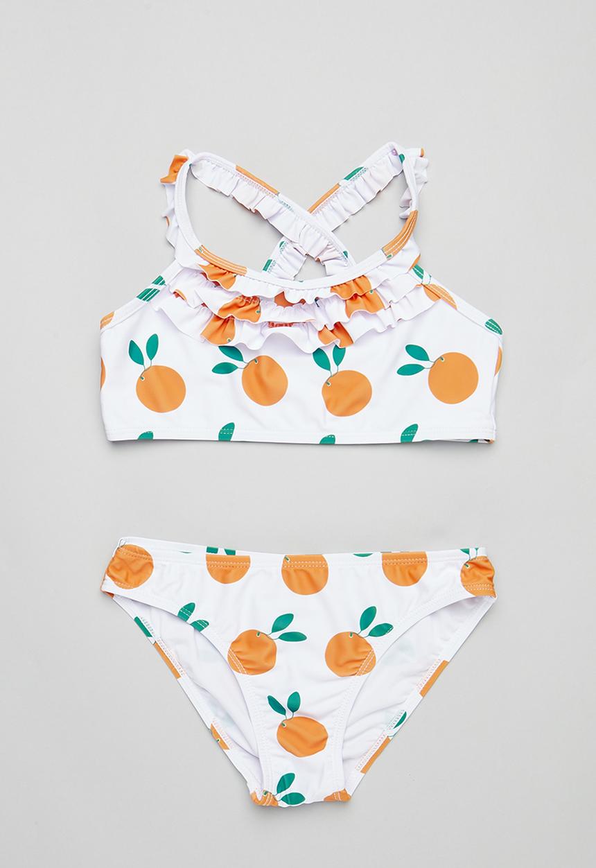 Pop Candy - Printed bikini set - white 