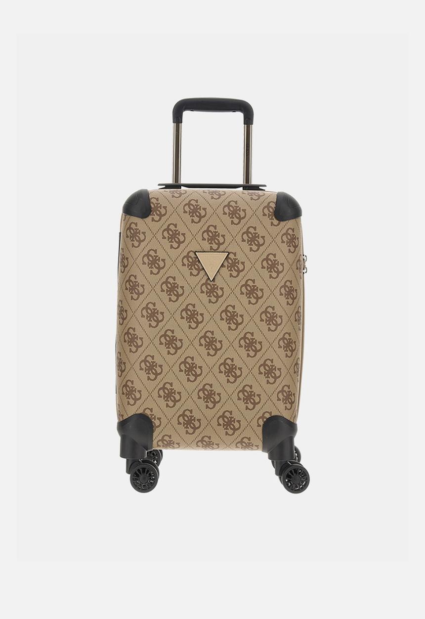 GUESS - Berta 22 IN 8-wheeler - latte logo brown
