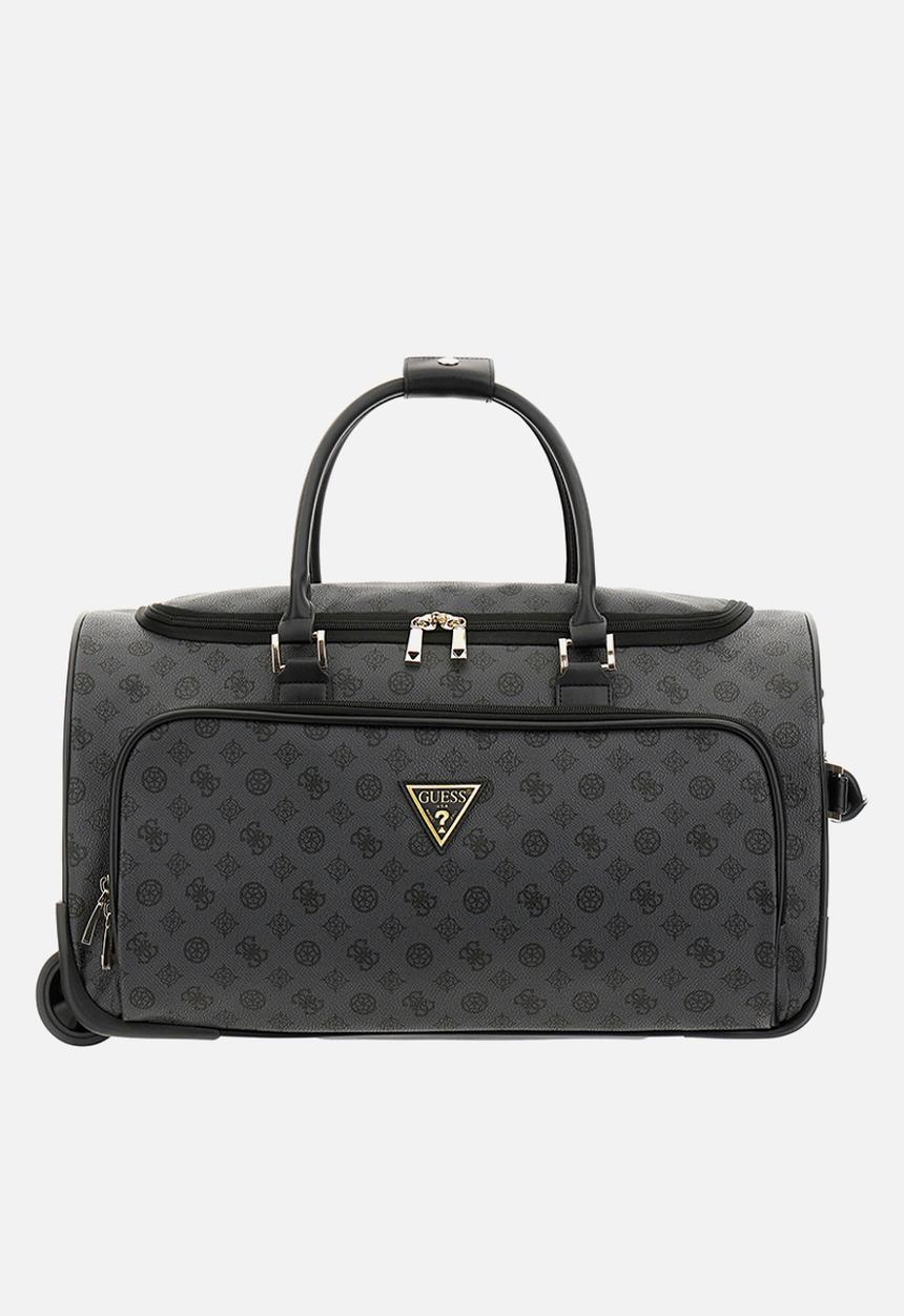 GUESS - Wilder wheeled duffle - charcoal 