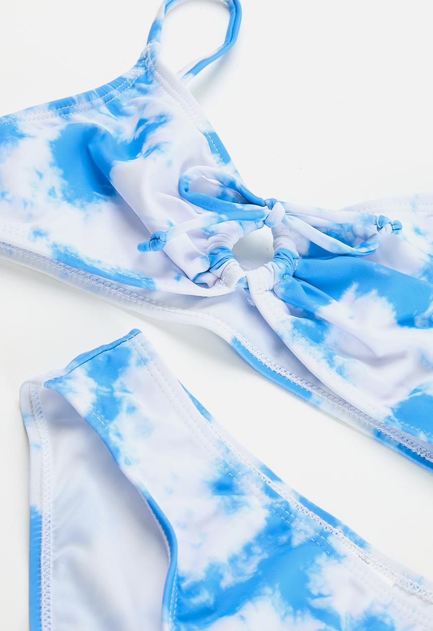 Pop Candy - Bikini set - blue and white