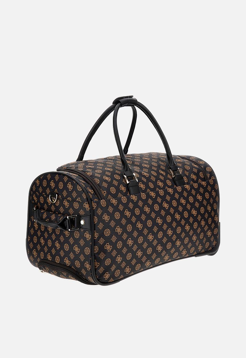 GUESS - Wilder wheeled duffle - brown 