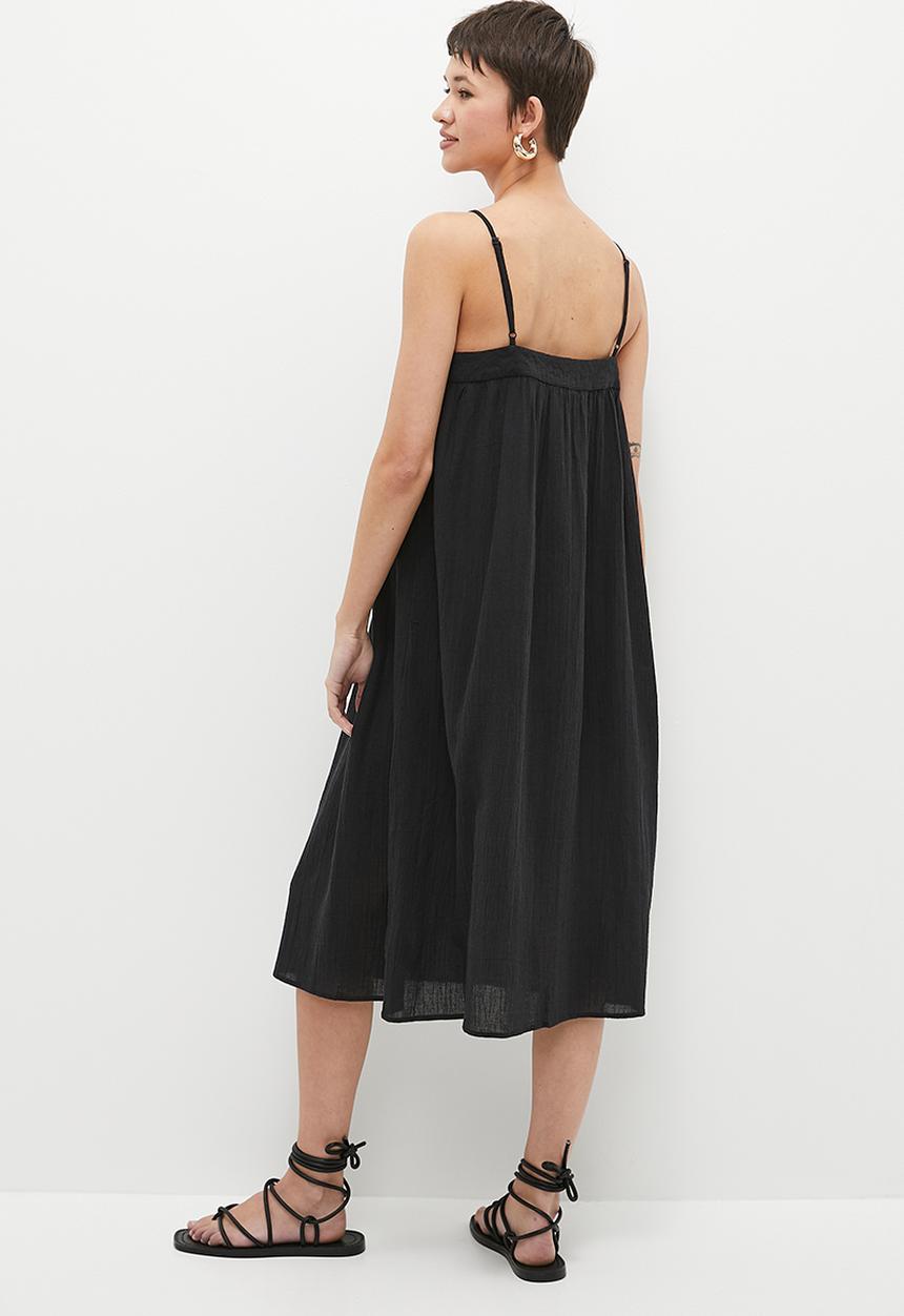 H&M - Crêpe dress - black 