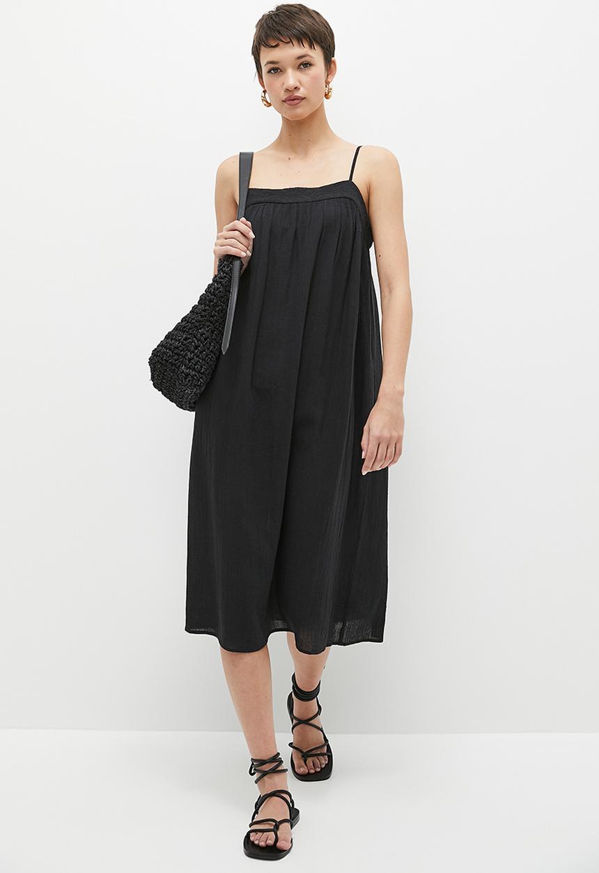 H&M - Crêpe dress - black 