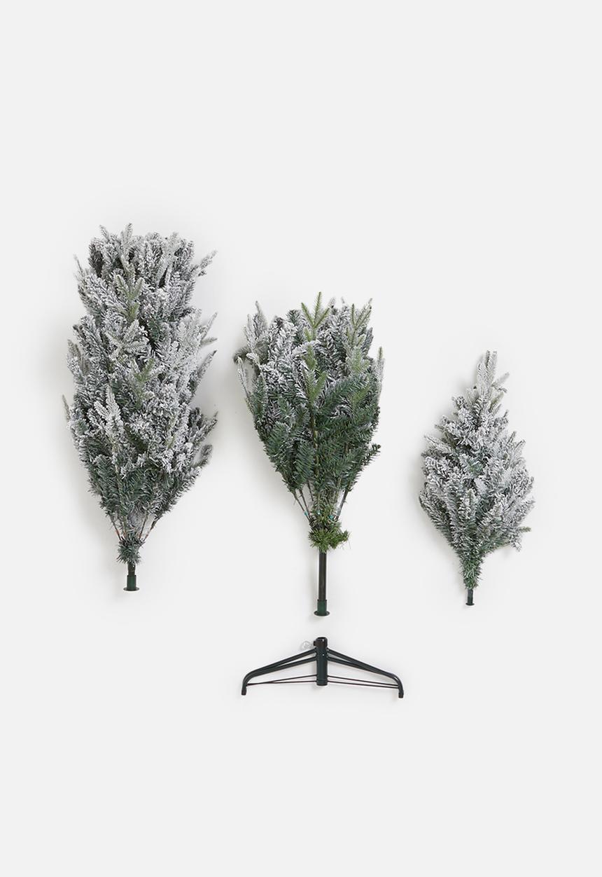 H&S - Snowy woodland Christmas tree - green