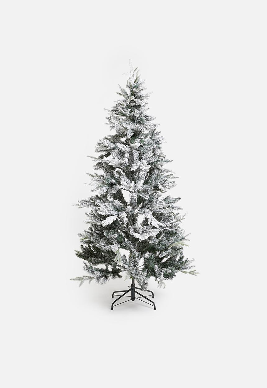 H&S - Snowy woodland Christmas tree - green