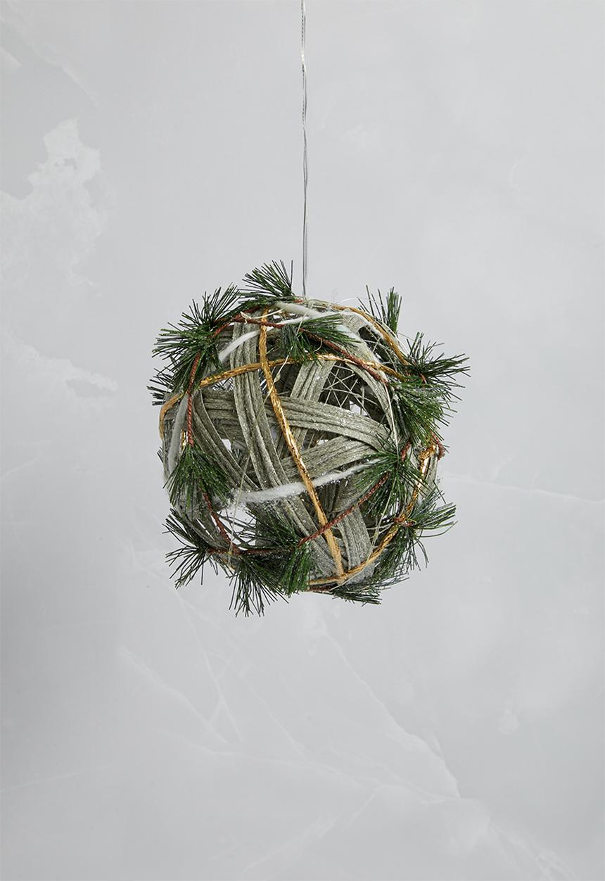 H&S - LED hanging ball - natural