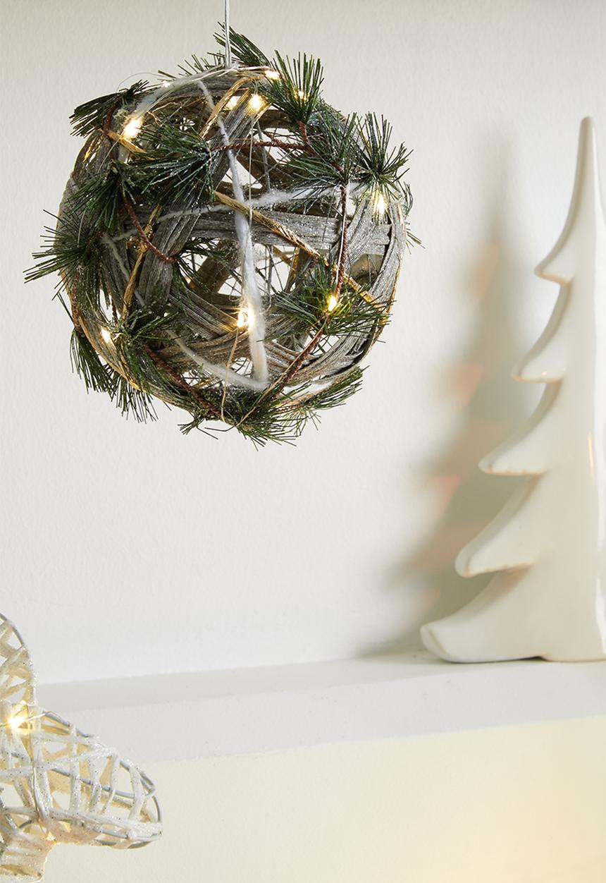 H&S - LED hanging ball - natural