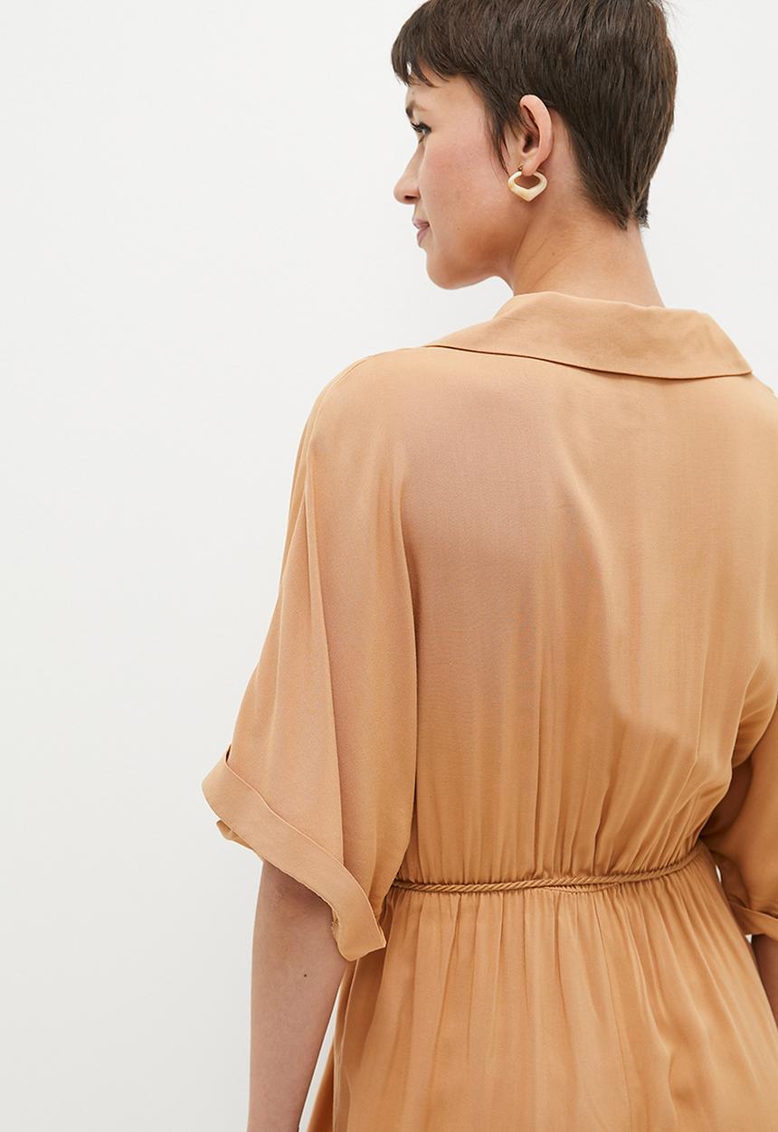 edit - Button down tapered jumpsuit - doe