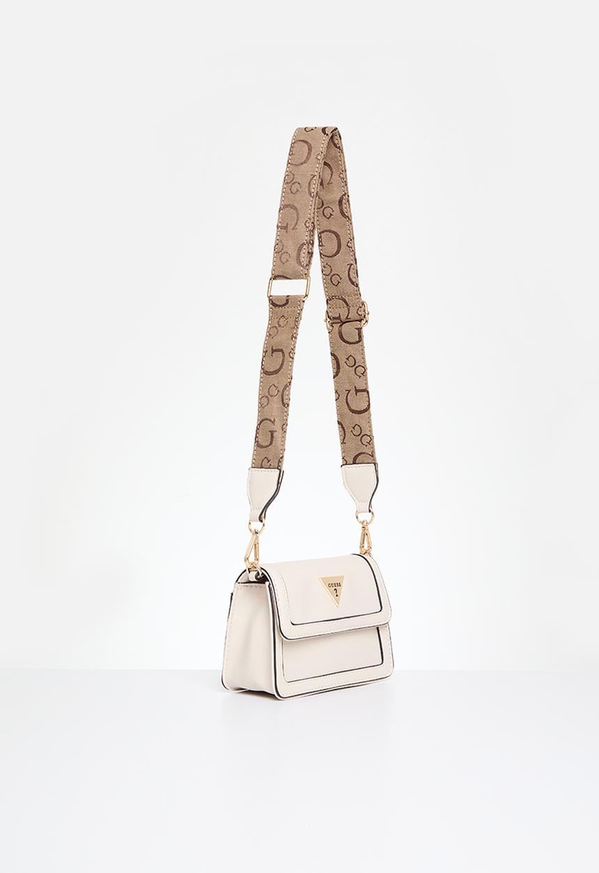 GUESS - Chai mini crossbody flap - stone